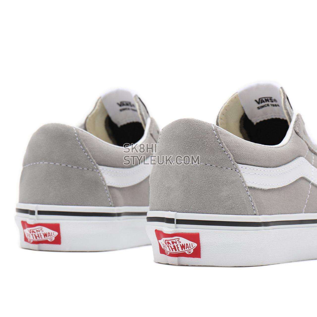 Vans Sk8-Low Beige Classic Mens Womens - Drizzle/True White VN0A4UUKIYP Shoes