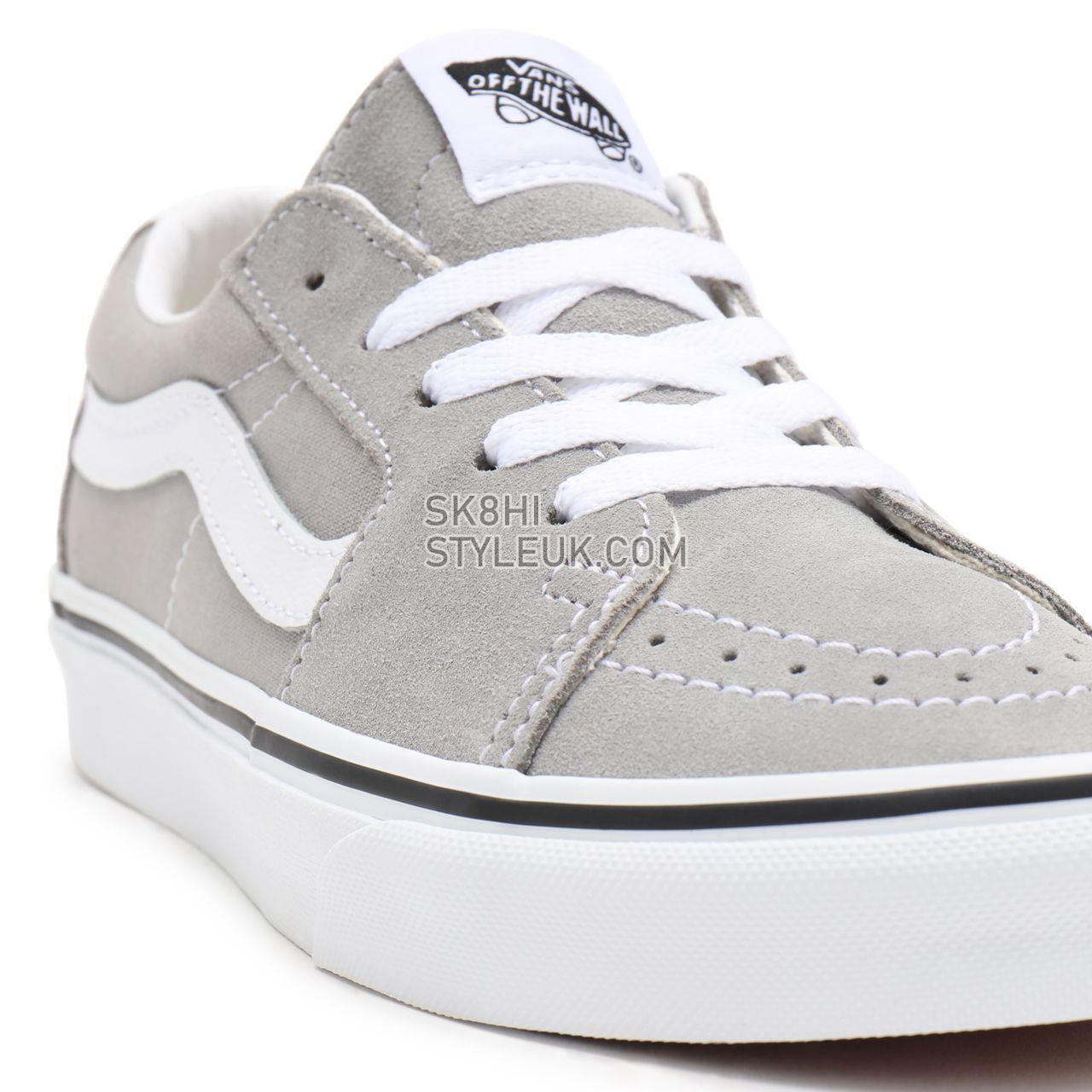 Vans Sk8-Low Beige Classic Mens Womens - Drizzle/True White VN0A4UUKIYP Shoes