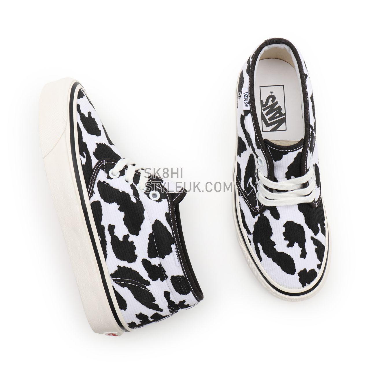 Vans Anaheim Factory Chukka 49 DX Black Classic Mens Womens - (Anaheim Factory) og white corduroy/og cow print VN0A4BTI9GP Shoes