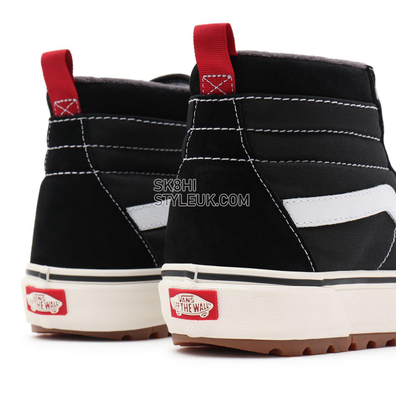 Vans Sk8-Hi MTE-1 Black Classic Mens Womens - Black-True White VN0A5HZY6BT Shoes