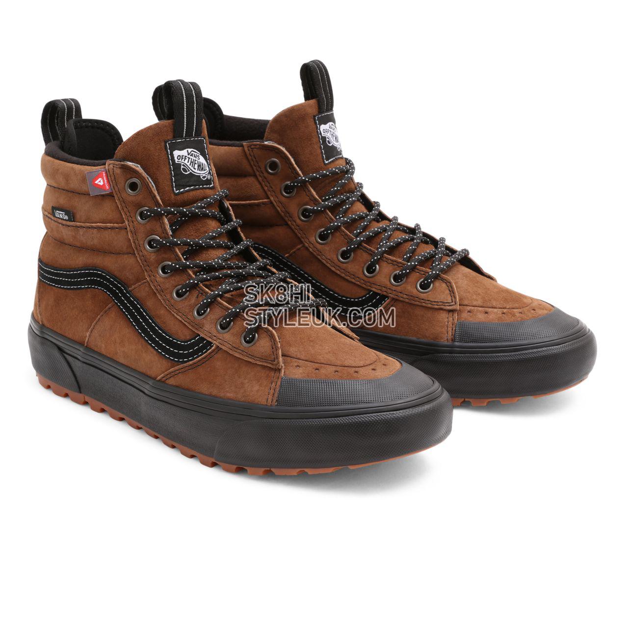 Vans Sk8-Hi MTE-2 Brown Classic Mens Womens - dachshund/black VN0A5HZZFW6 Shoes