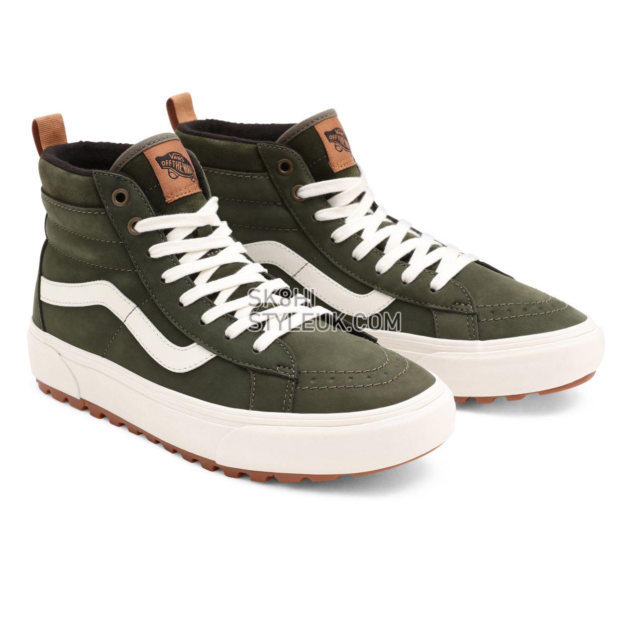 Vans Sk8-Hi MTE-1 Green Classic Mens Womens - Grape Leaf/Nubuck VN0A5HZY6JN Shoes