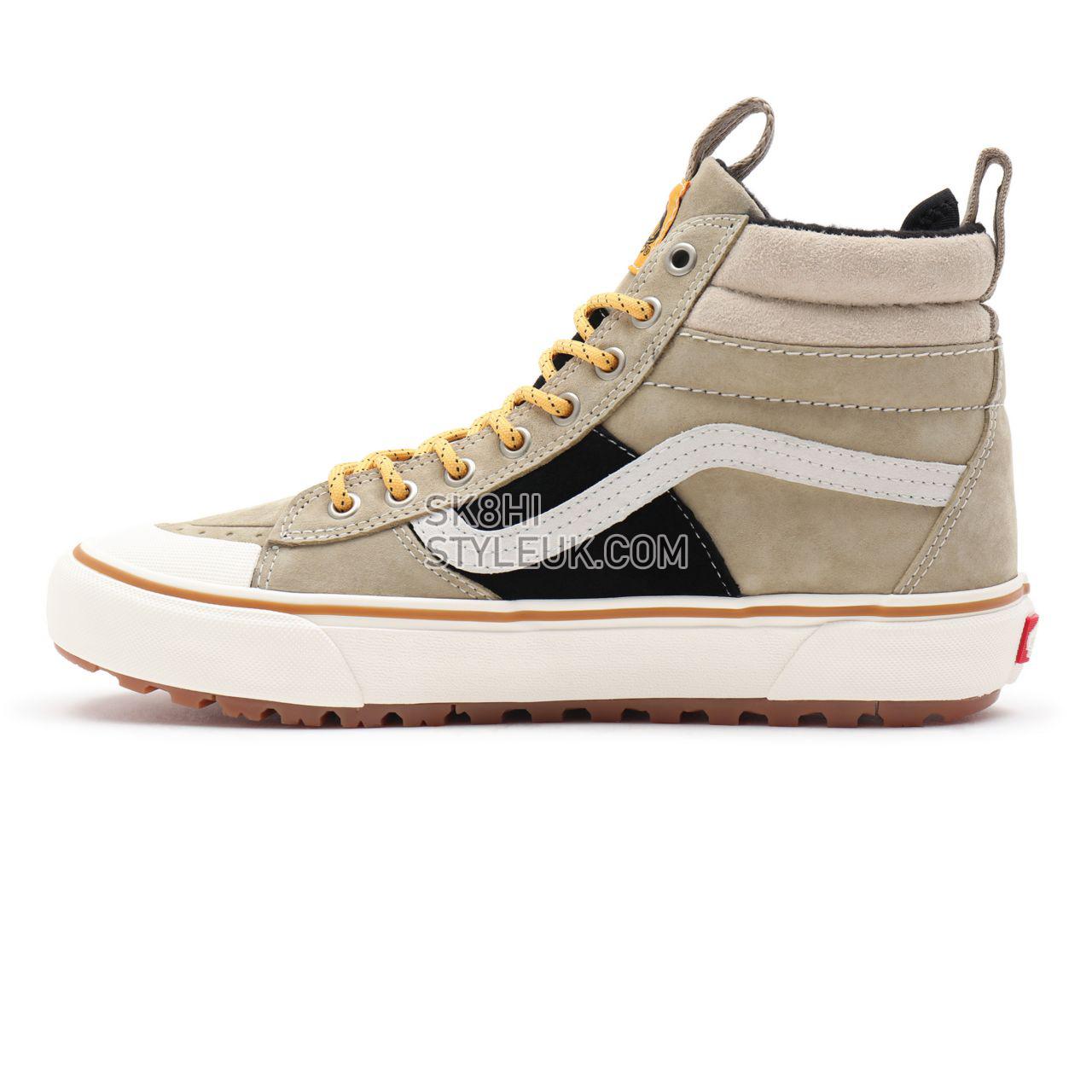 Vans Sk8-Hi MTE-2 Beige Classic Mens Womens - khaki/black VN0A5HZZZF5 Shoes