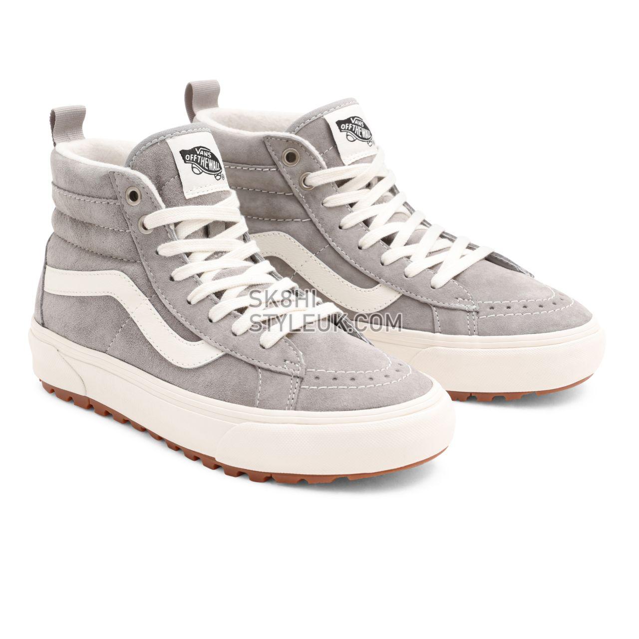 Vans Sk8-Hi MTE-1 Grey Classic Mens Womens - Drizzle/Marshmallow VN0A5HZY6J6 Shoes