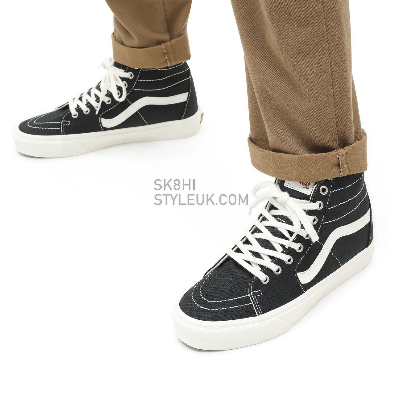 Vans Eco Theory Sk8-Hi Tapered Black Classic Mens Womens - (Eco Theory) black/natural VN0A4U169FN Shoes