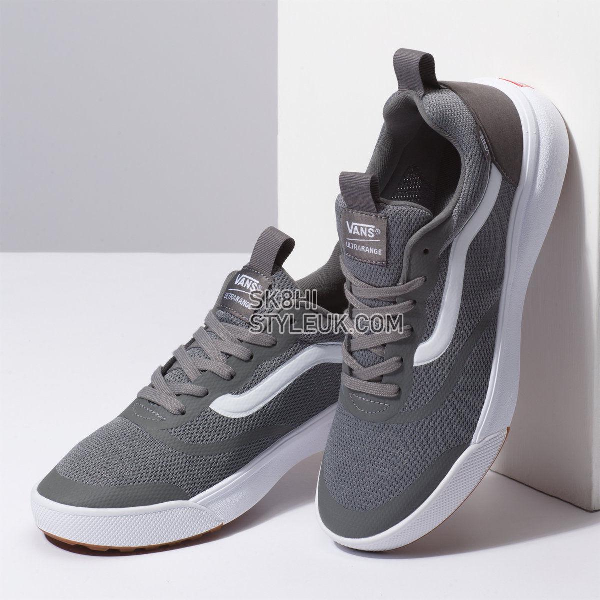 Vans Ultrarange Rapidweld Classic Mens Womens - Pewter/True White VN0A3MVU195 Shoes