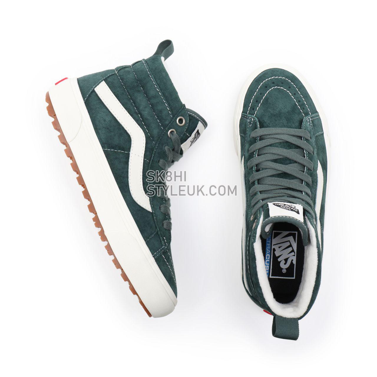 Vans Sk8-Hi MTE-1 Green Classic Mens Womens - jungle green/suede VN0A5HZYA08 Shoes