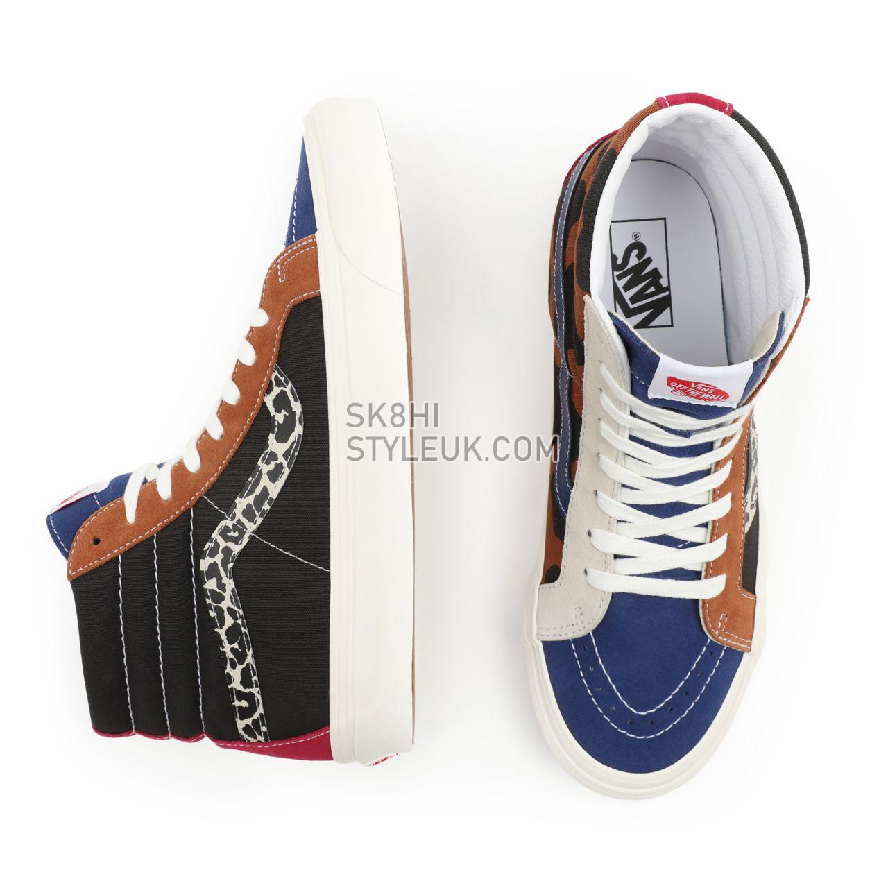 Vans Anaheim Factory Sk8-Hi 38 DX Multicolour Classic Mens Womens - (Anaheim Factory) Animal Mix/Black VN0A5KRI96M Shoes