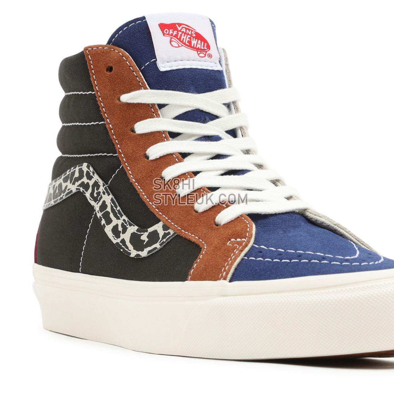 Vans Anaheim Factory Sk8-Hi 38 DX Multicolour Classic Mens Womens - (Anaheim Factory) Animal Mix/Black VN0A5KRI96M Shoes