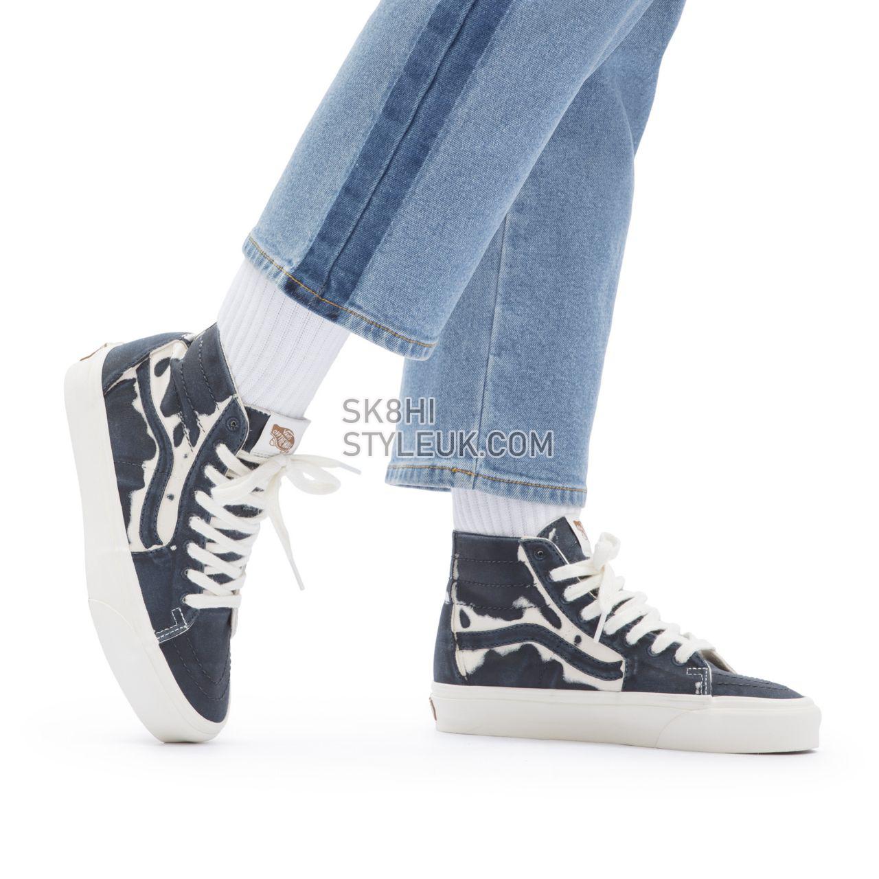 Vans Eco Theory Sk8-Hi Tapered Blue Classic Mens Womens - (Eco Theory) Dress Blues/Natural VN0A4U168CP Shoes