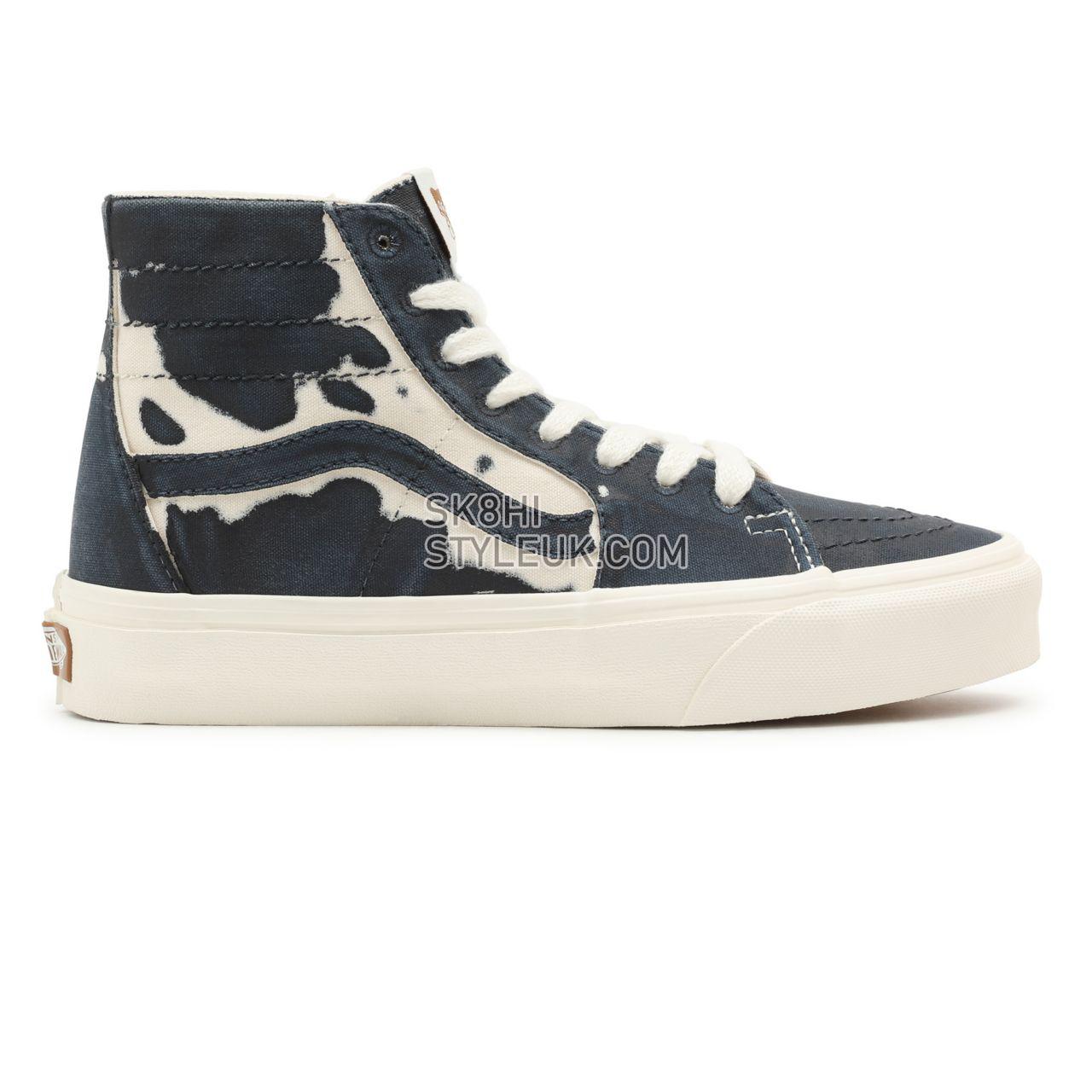 Vans Eco Theory Sk8-Hi Tapered Blue Classic Mens Womens - (Eco Theory) Dress Blues/Natural VN0A4U168CP Shoes