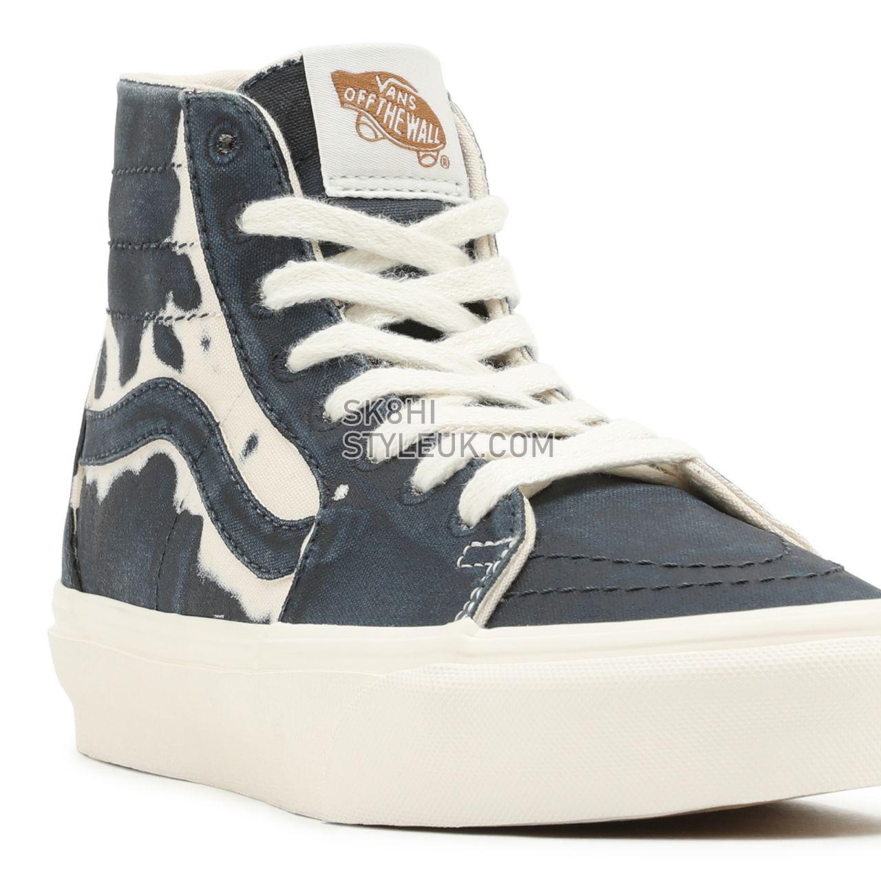 Vans Eco Theory Sk8-Hi Tapered Blue Classic Mens Womens - (Eco Theory) Dress Blues/Natural VN0A4U168CP Shoes