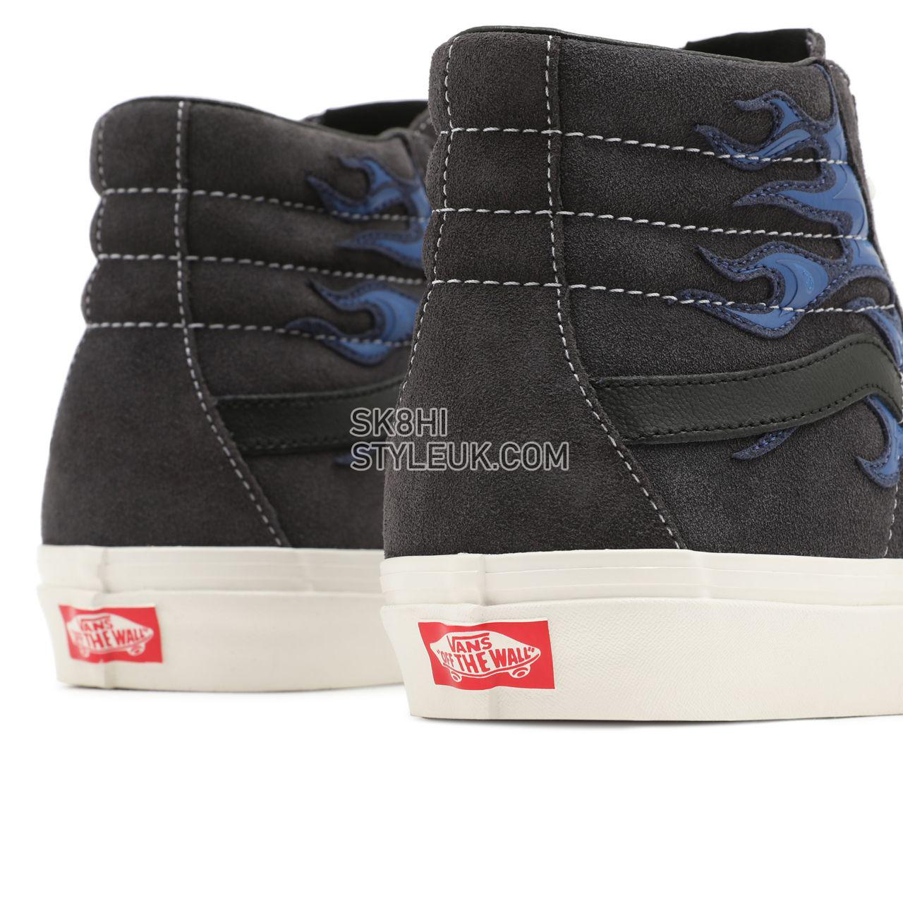 Vans Anaheim Factory Sk8-Hi 38 DX Blue Classic Mens Womens - (Anaheim Factory) Layered Flame VN0A5KRI97C Shoes