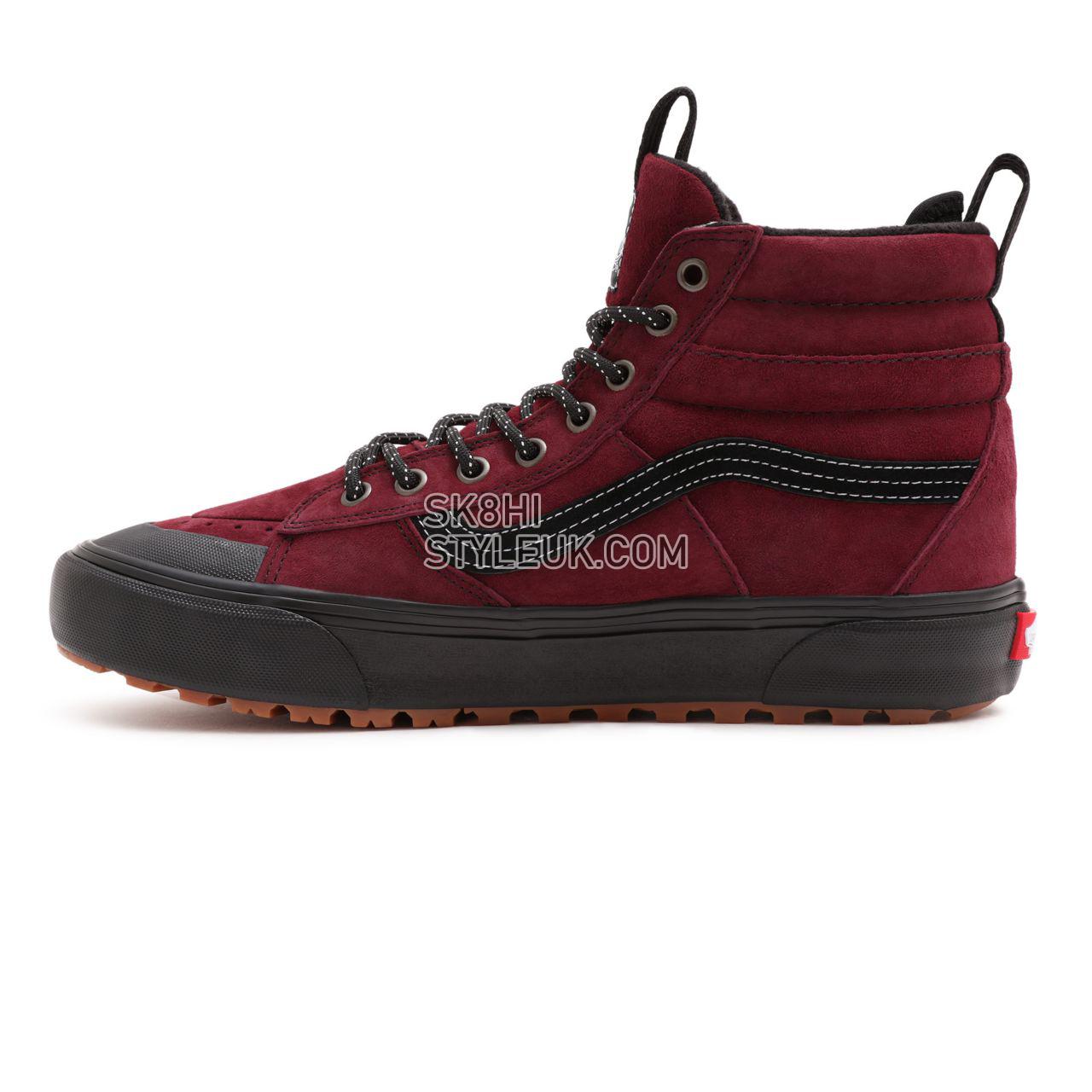 Vans Sk8-Hi MTE-2 Red Classic Mens Womens - Port Royale/Black VN0A5HZZ5U8 Shoes