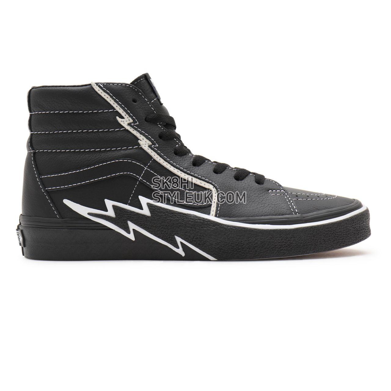 Vans Sk8-Hi Bolt Black Classic Mens Womens - Black/Black VN0A5JIVBKA Shoes