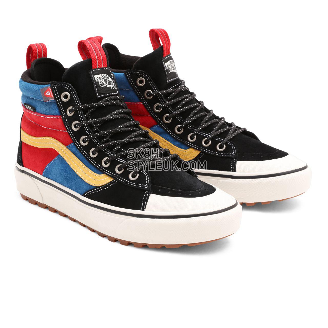 Vans Sk8-Hi MTE-2 Black Classic Mens Womens - Black/True Blue VN0A5HZZBTE Shoes