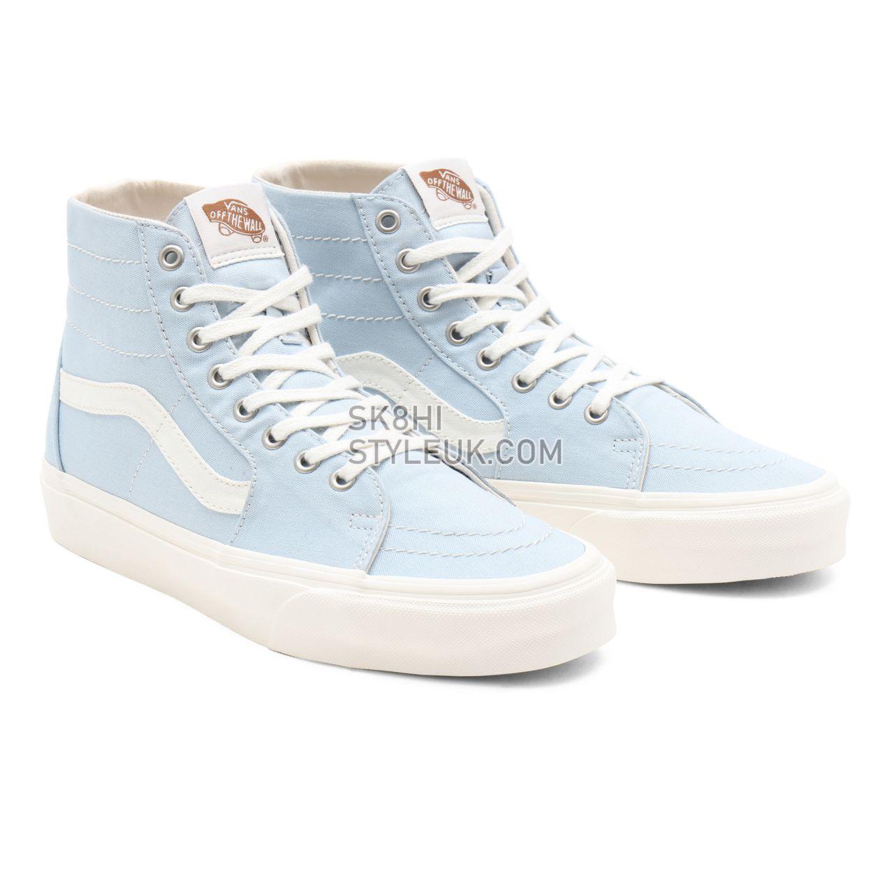 Vans Eco Theory Sk8-Hi Tapered Blue Classic Mens Womens - (Eco Theory) winter sky/natural VN0A4U169FR Shoes