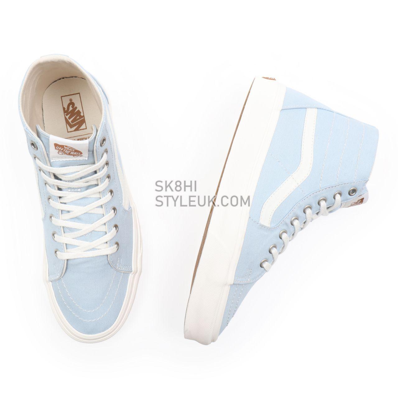 Vans Eco Theory Sk8-Hi Tapered Blue Classic Mens Womens - (Eco Theory) winter sky/natural VN0A4U169FR Shoes