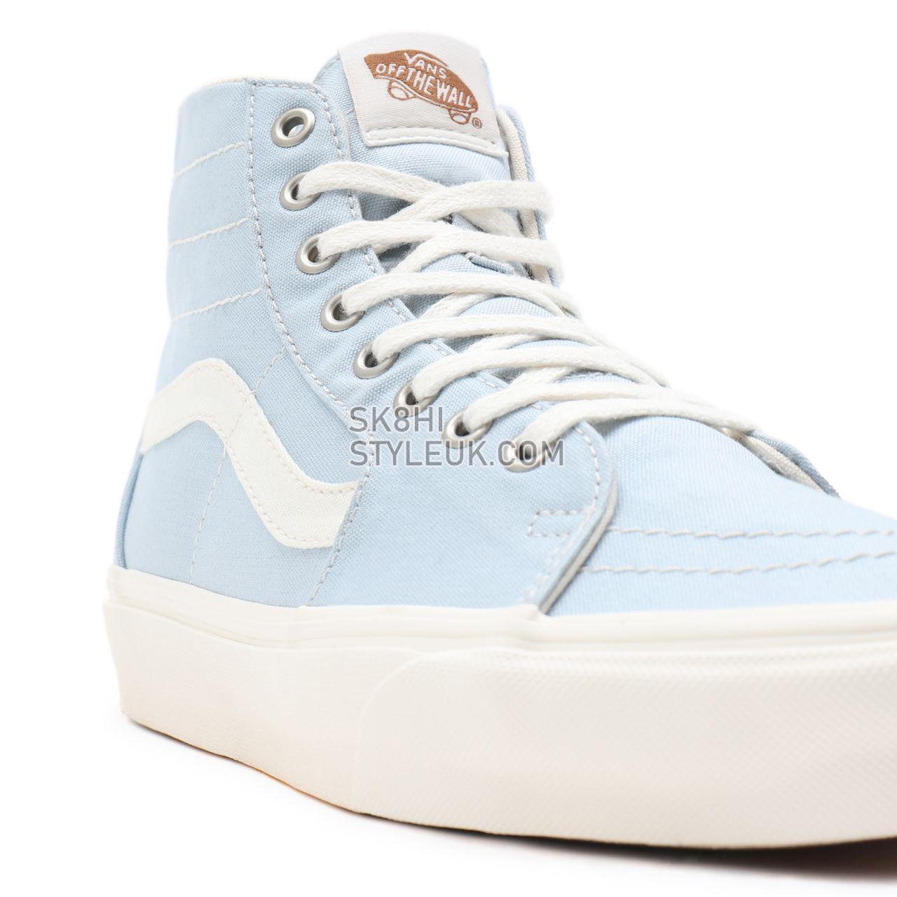 Vans Eco Theory Sk8-Hi Tapered Blue Classic Mens Womens - (Eco Theory) winter sky/natural VN0A4U169FR Shoes