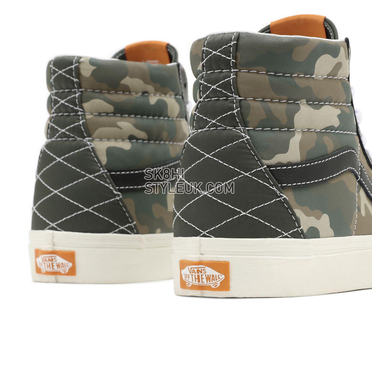 Vans Mixed Utility Sk8-Hi Green Classic Mens Womens - (Mixed Utility) Camo/Multi VN0A5JMJA57 Shoes