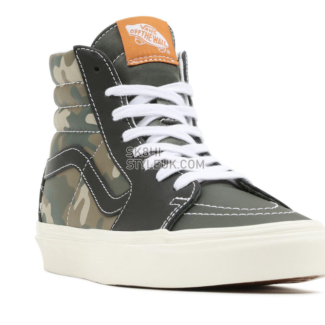 Vans Mixed Utility Sk8-Hi Green Classic Mens Womens - (Mixed Utility) Camo/Multi VN0A5JMJA57 Shoes