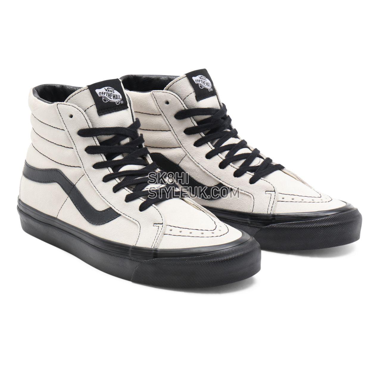 Vans Anaheim Factory Sk8-Hi 38 DX White Classic Mens Womens - (Anaheim Factory) og white black/og black VN0A38GF9XO Shoes