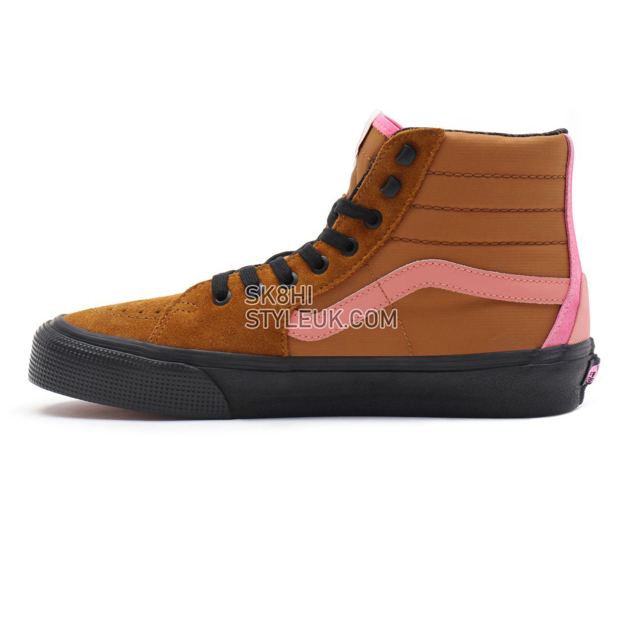 Vans Sk8-Hi Gore-Tex Brown Classic Mens Womens - (Gore-Tex) golden brown/black VN0A4V9X9XS Shoes