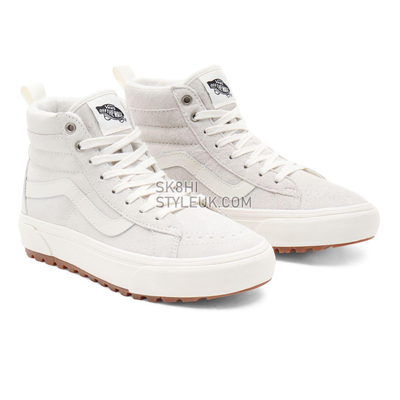 Vans Sk8-Hi MTE-1 White Classic Mens Womens - Marshmallow/Marshmallow VN0A5HZYQC5 Shoes