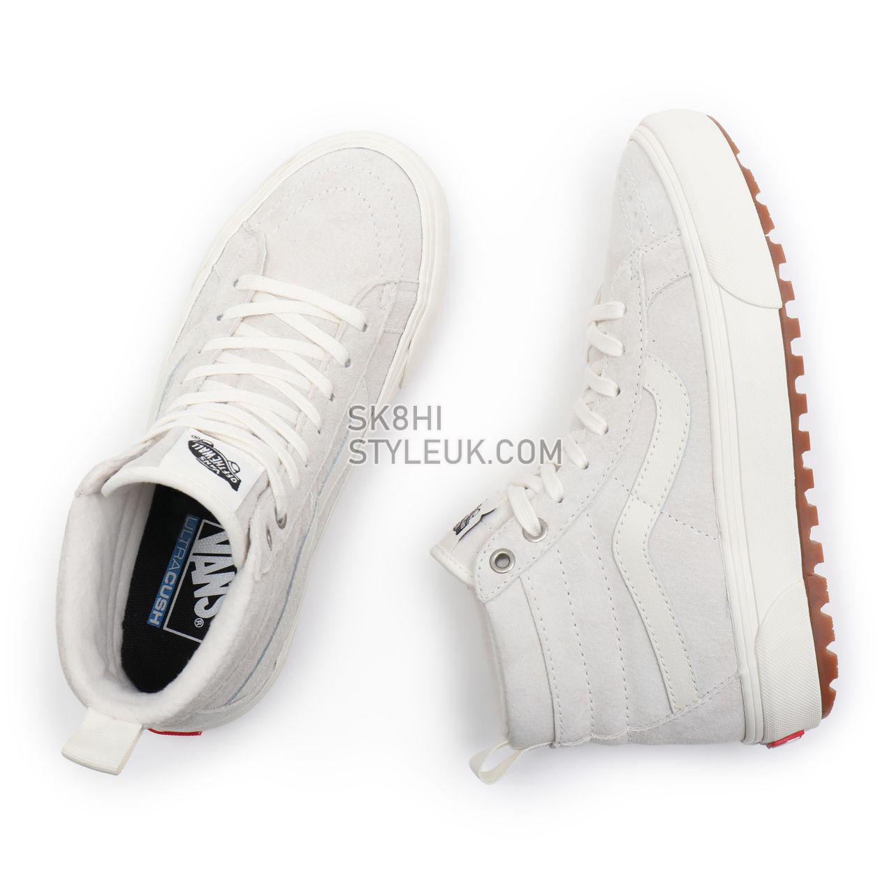 Vans Sk8-Hi MTE-1 White Classic Mens Womens - Marshmallow/Marshmallow VN0A5HZYQC5 Shoes