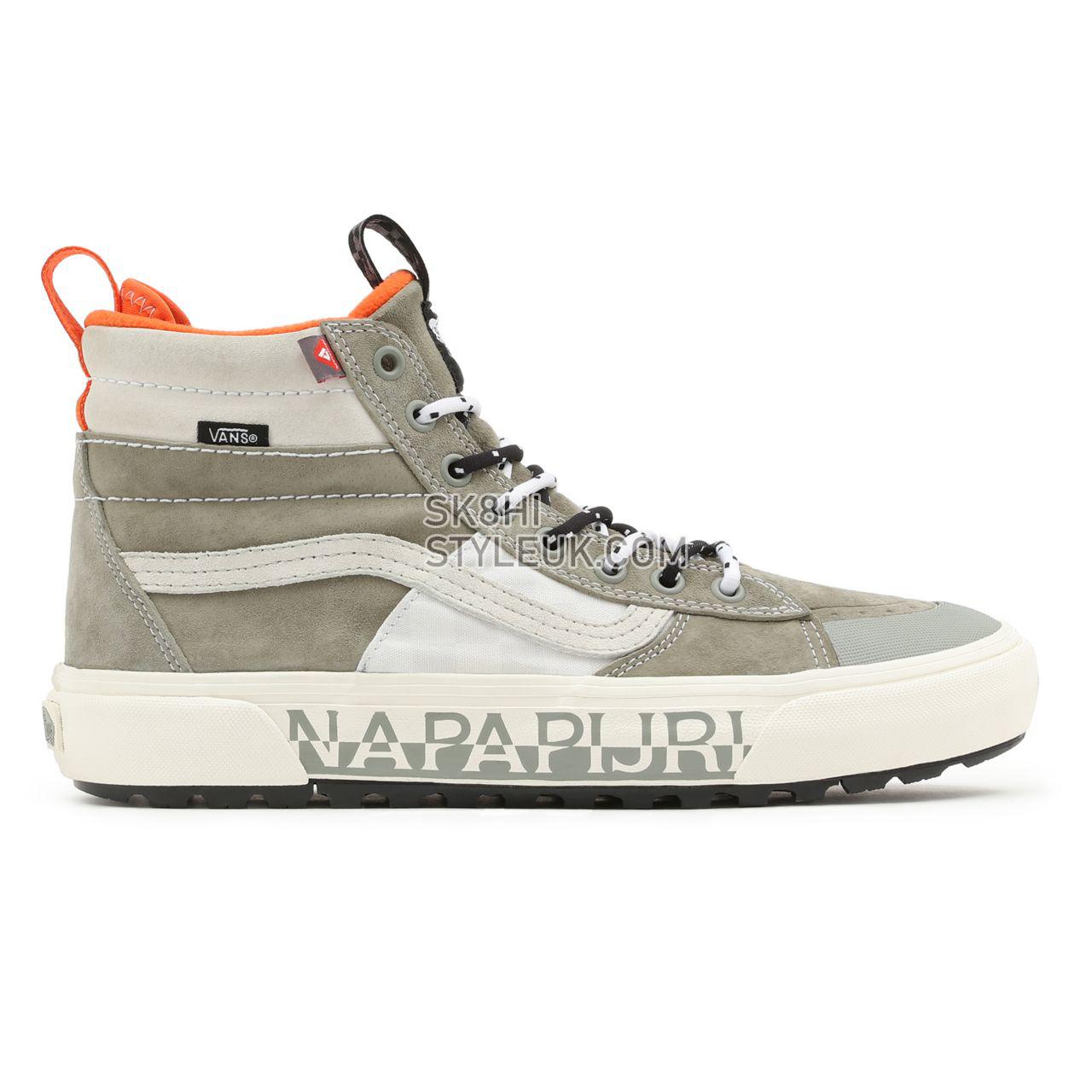 Vans X Napapijri Sk8-Hi MTE-2 Green Classic Mens Womens - (Mte) Napapijri/Forest Fog VN0A5HZZ8S8 Shoes