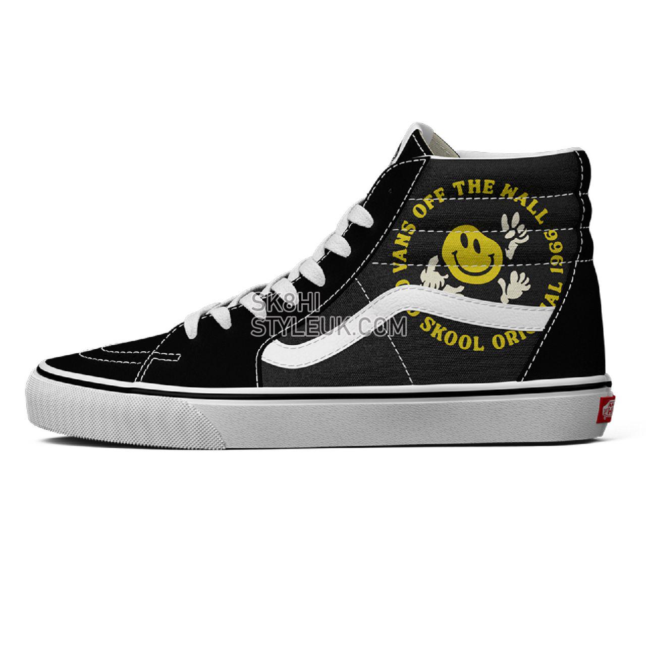 Vans Better Day Sk8-Hi Black Classic Mens Womens - (Better Day) black/true white VN0A5HXV936 Shoes