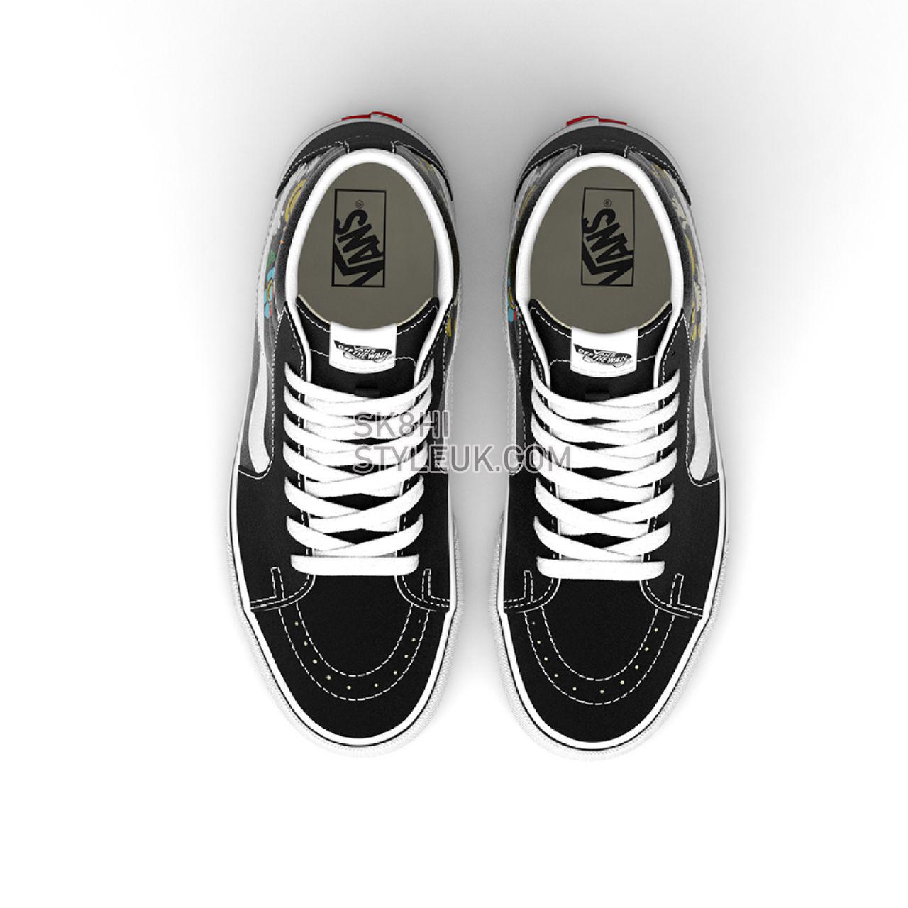 Vans Better Day Sk8-Hi Black Classic Mens Womens - (Better Day) black/true white VN0A5HXV936 Shoes