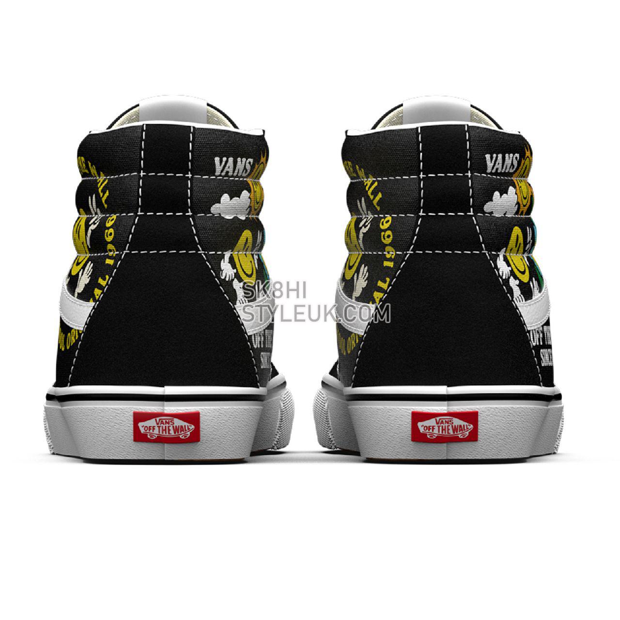 Vans Better Day Sk8-Hi Black Classic Mens Womens - (Better Day) black/true white VN0A5HXV936 Shoes