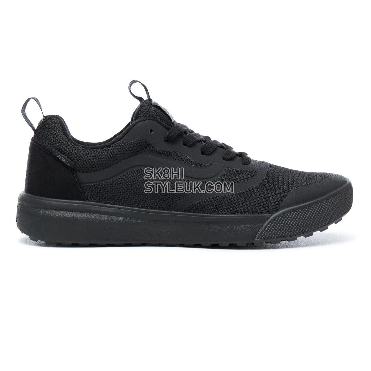 Vans Ultrarange Rapidweld Classic Mens Womens - Black VA3MVUBKA Shoes