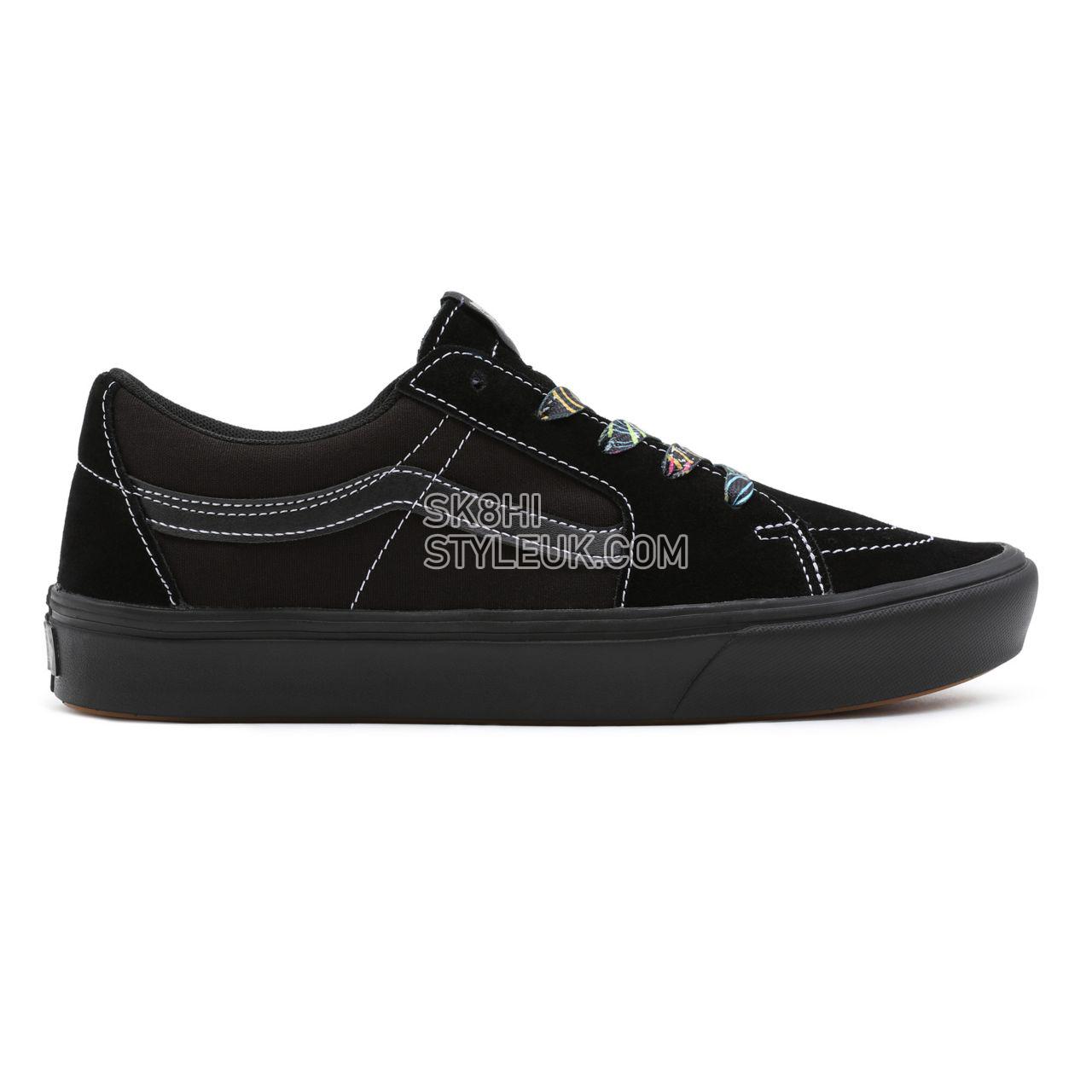 Vans Speed Lacer ComfyCush Sk8-Low Black Classic Mens Womens - (Speed Lacer) black/black VN0A4UVC9LC Shoes