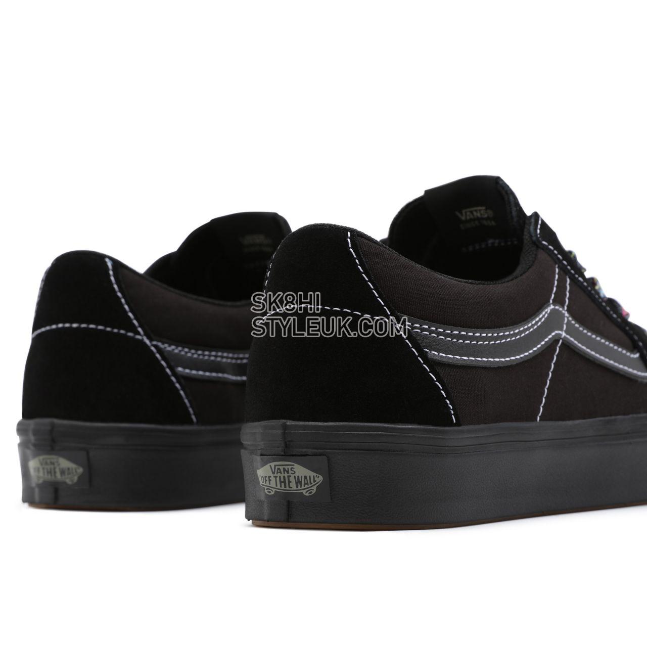 Vans Speed Lacer ComfyCush Sk8-Low Black Classic Mens Womens - (Speed Lacer) black/black VN0A4UVC9LC Shoes