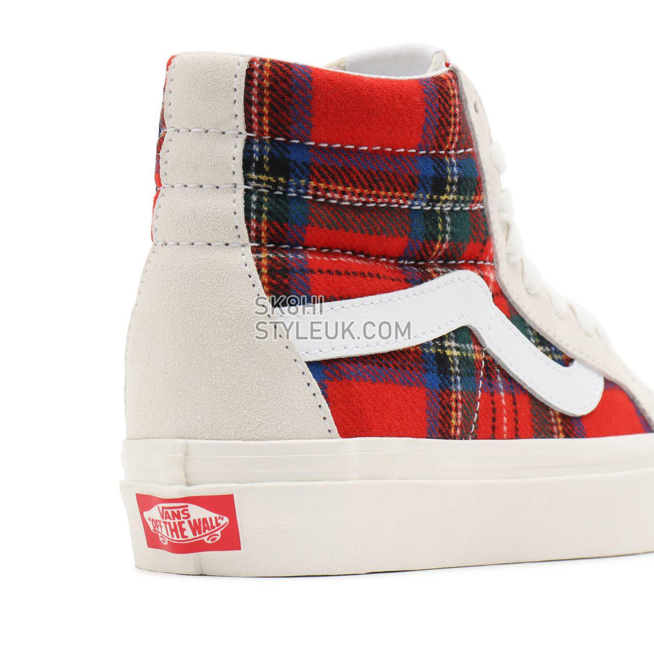 Vans Anaheim Factory Sk8-Hi 38 DX Multicolour Classic Mens Womens - (Anaheim Factory) pendleton/royal stewart tartan VN0A38GF9GT