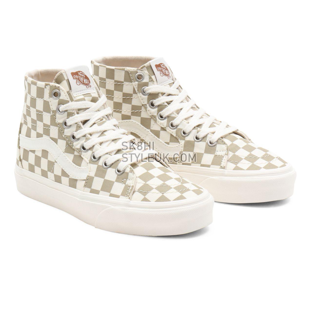 Vans Eco Theory Sk8-Hi Tapered Beige Classic Mens Womens - (Eco Theory) cornstalk/natural VN0A4U169FO Shoes