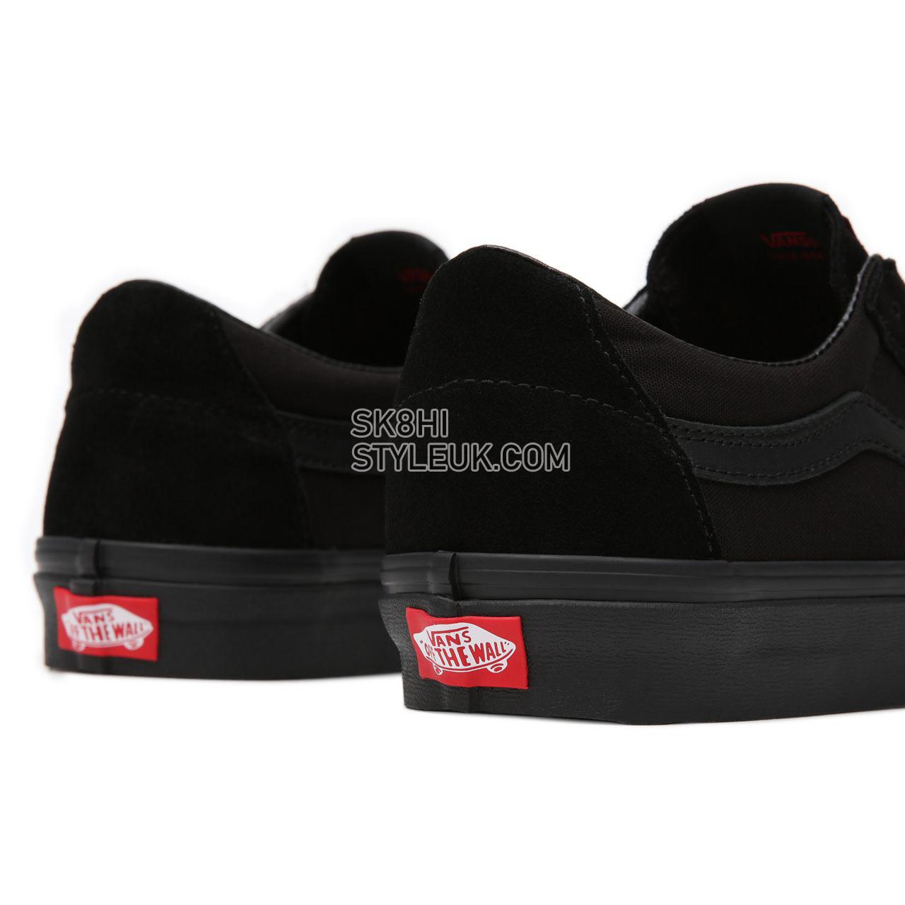 Vans Sk8-Low Black Classic Mens Womens - Black/Black VN0A4UUKENR Shoes