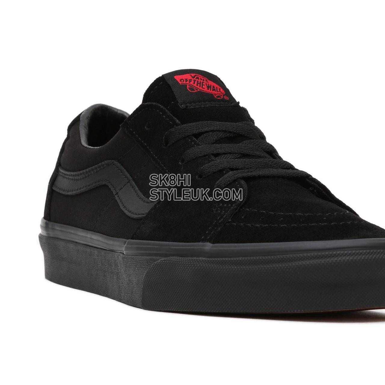 Vans Sk8-Low Black Classic Mens Womens - Black/Black VN0A4UUKENR Shoes