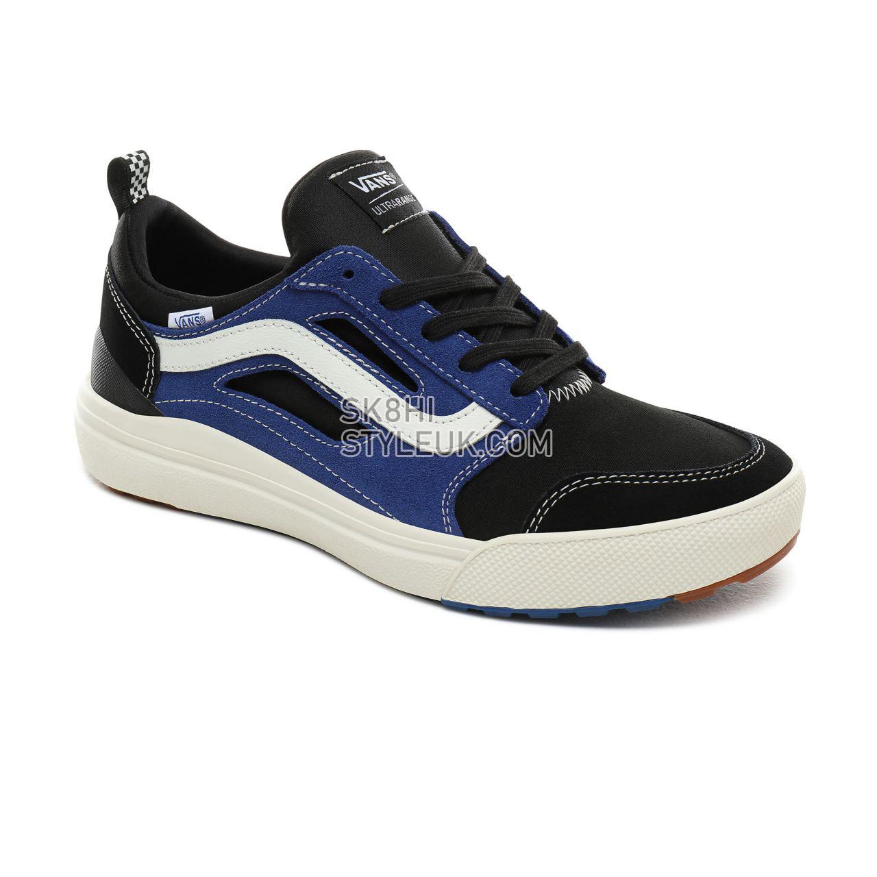 Vans Check Ultrarange 3D Classic Mens Womens - (Check) Black/Blue VN0A3TKW0RY Shoes