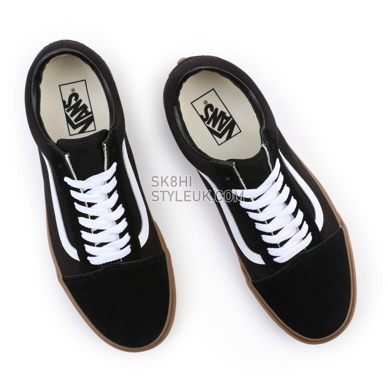 Vans Gumsole Old Skool Black Classic Mens Womens - (Gumsole) Black/Medium Gum VN0001R1GI6 Shoes