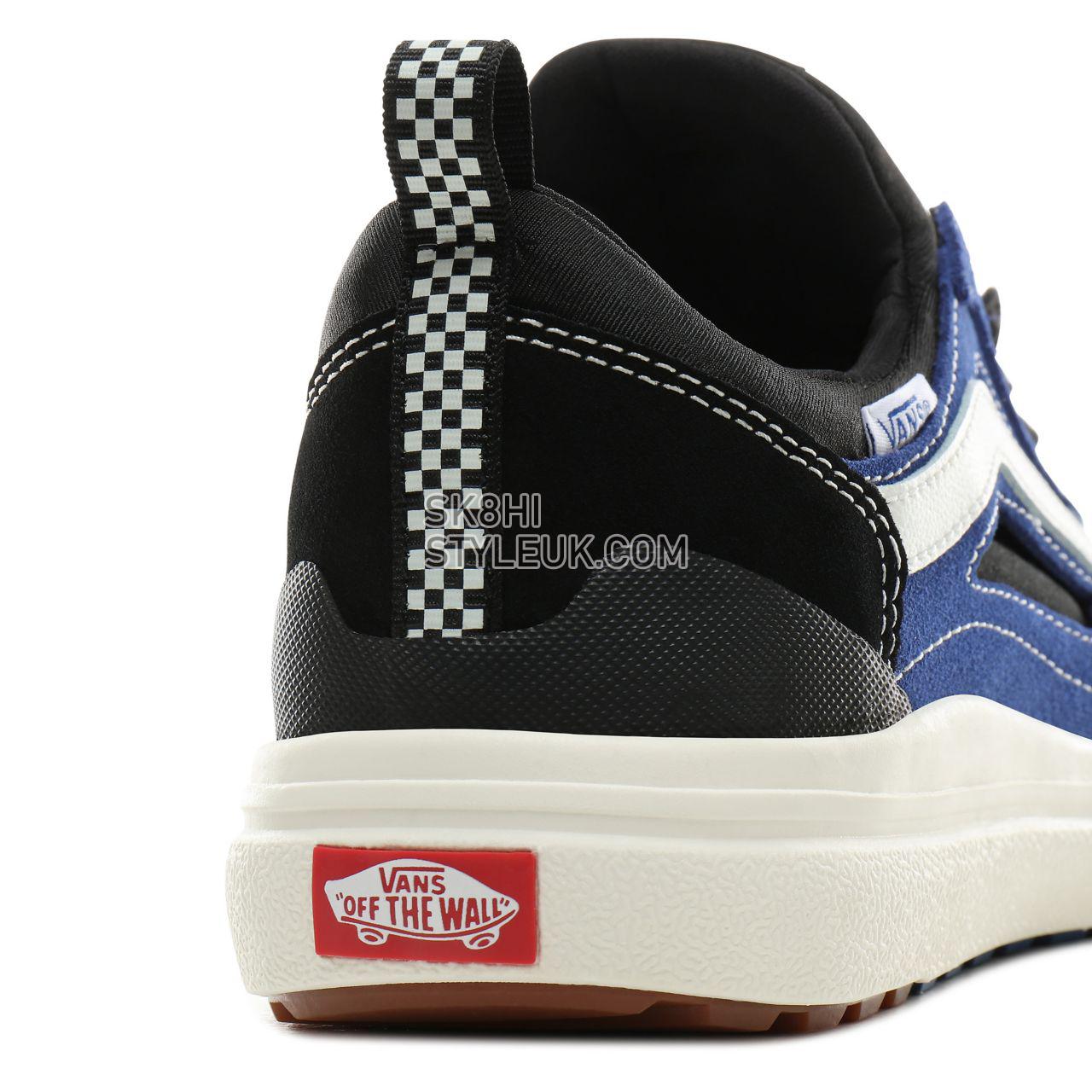 Vans Check Ultrarange 3D Classic Mens Womens - (Check) Black/Blue VN0A3TKW0RY Shoes