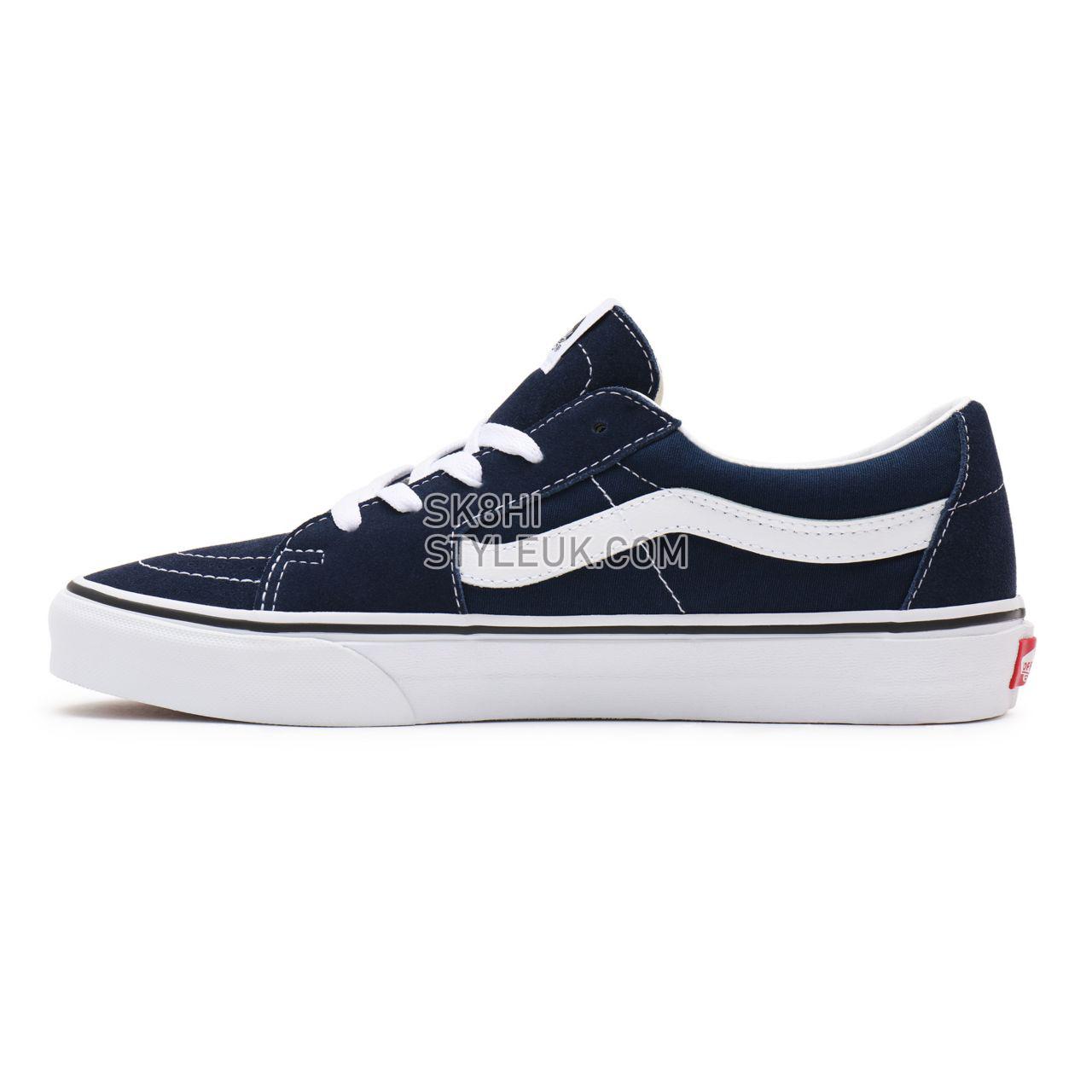 Vans Sk8-Low Navy Classic Mens Womens - Dress Blues/True White VN0A4UUK4M0 Shoes