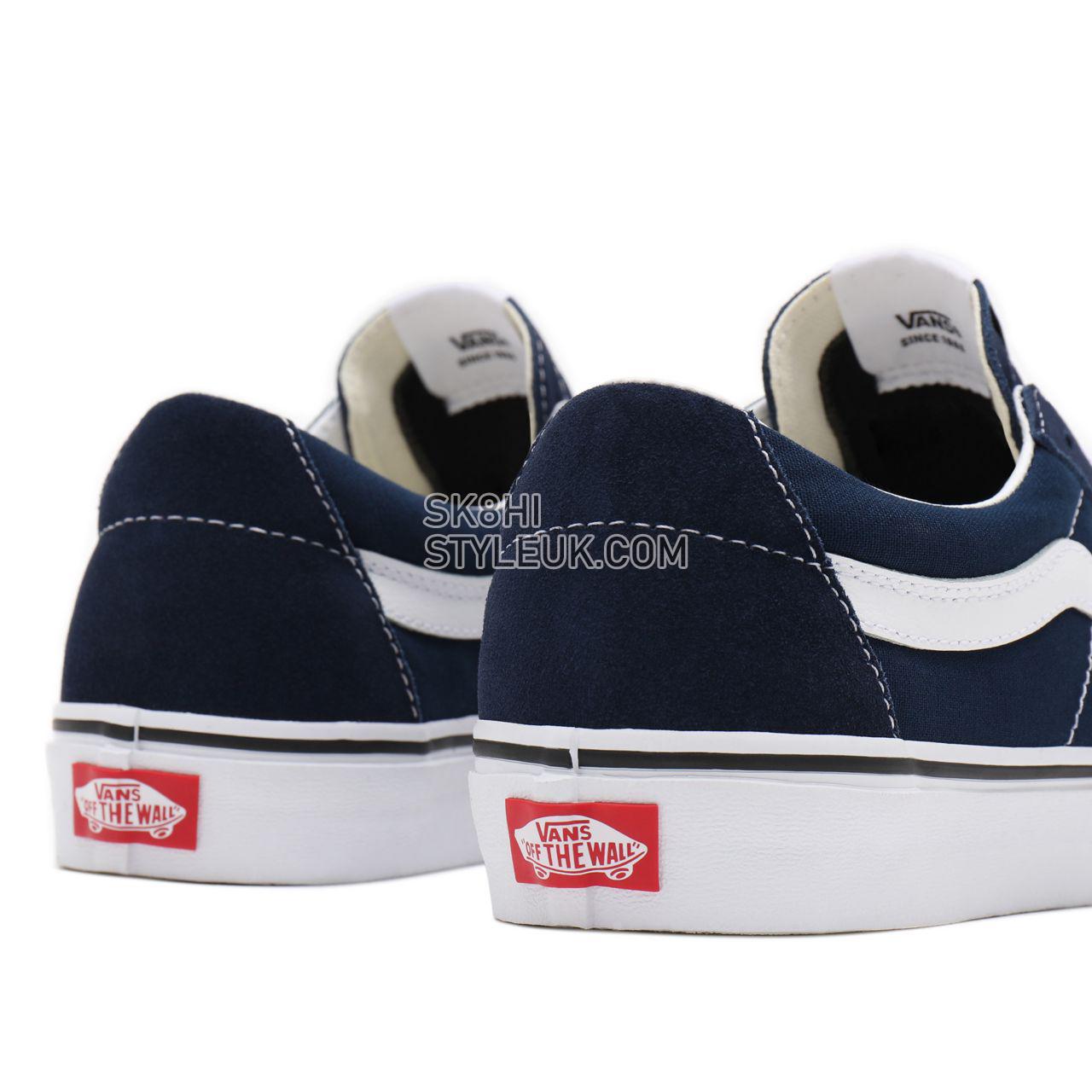 Vans Sk8-Low Navy Classic Mens Womens - Dress Blues/True White VN0A4UUK4M0 Shoes