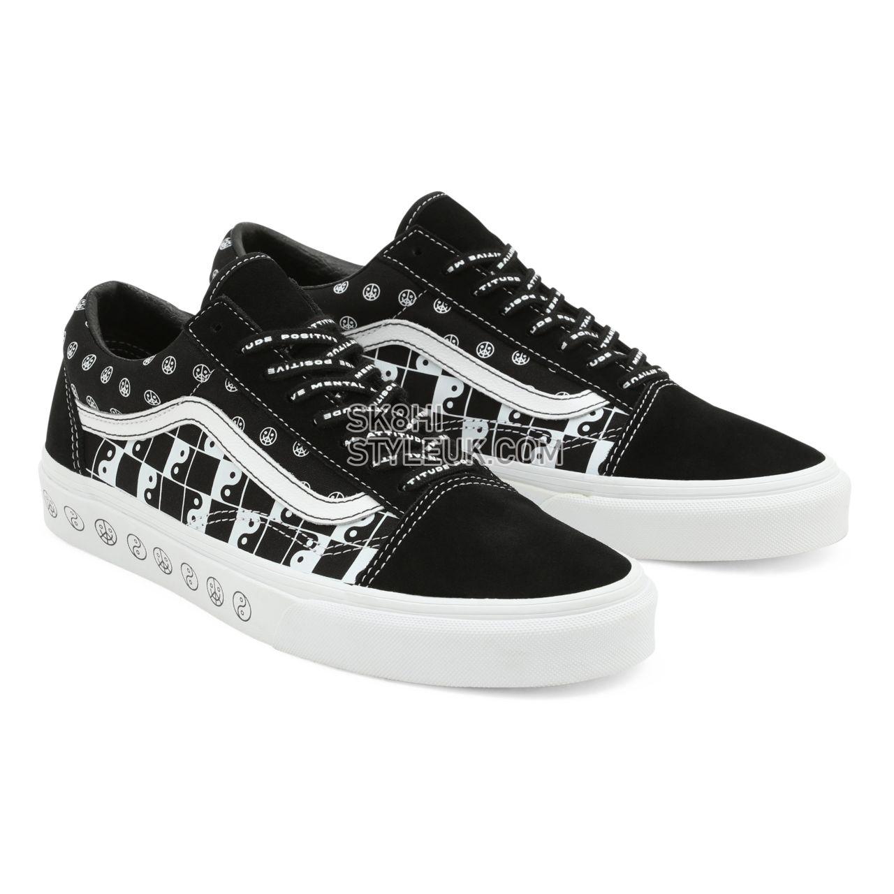 Vans PMA Old Skool Black Classic Mens Womens - (Pma) Black/True White VN0A7Q2JBCH Shoes