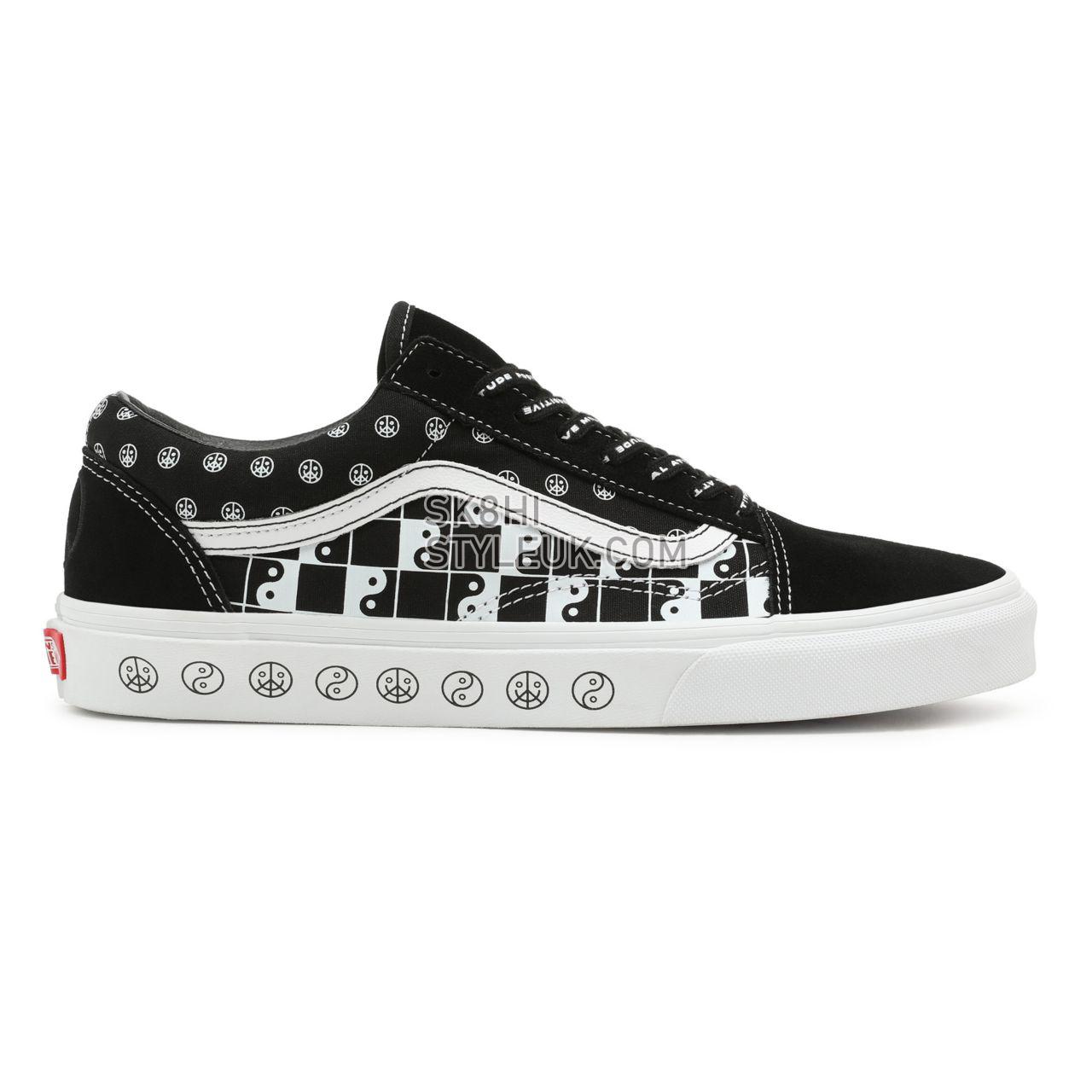 Vans PMA Old Skool Black Classic Mens Womens - (Pma) Black/True White VN0A7Q2JBCH Shoes