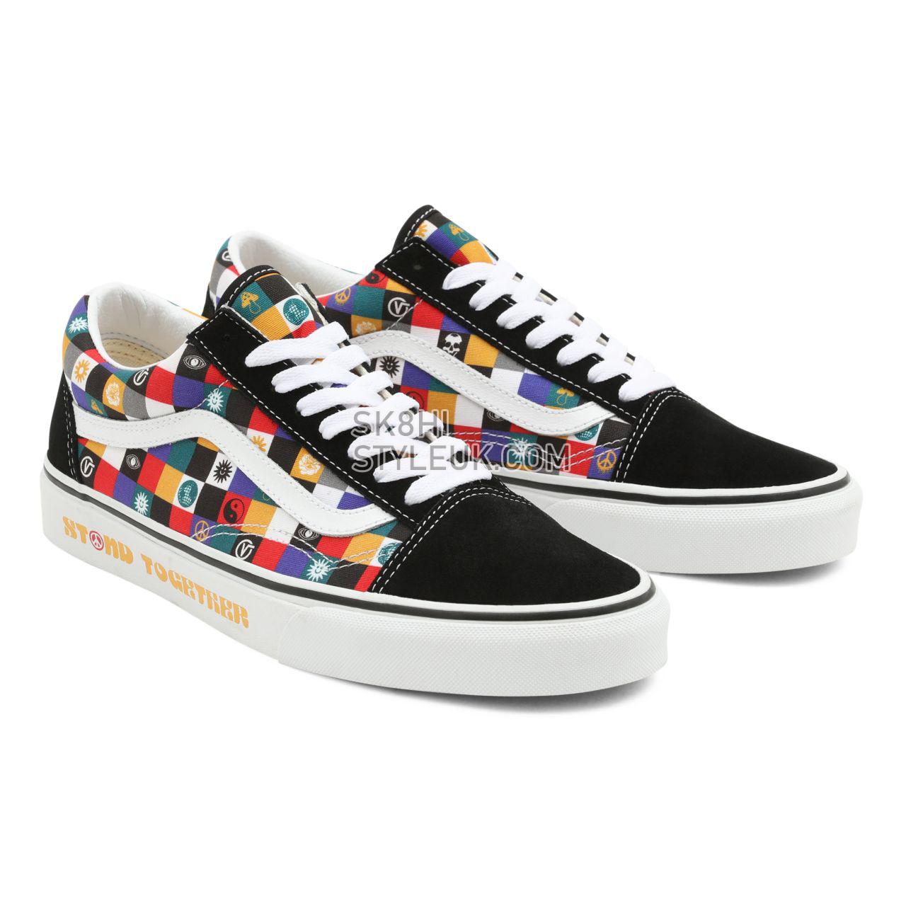 Vans Doodle Old Skool Multicolour Classic Mens Womens - (Doodle) Multi/Black VN0A7Q2JAB6 Shoes