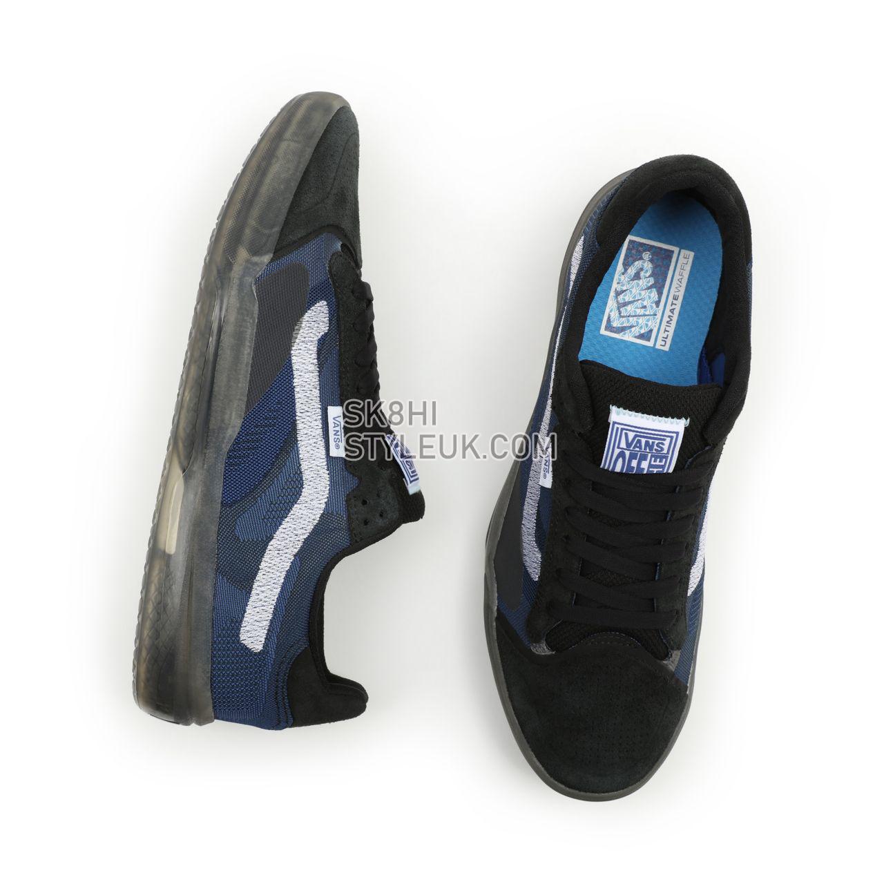 Vans Deuce EVDNT UltimateWaffle Black Classic Mens Womens - (Deuce) Black/True Blue VN0A5DY78B2 Shoes