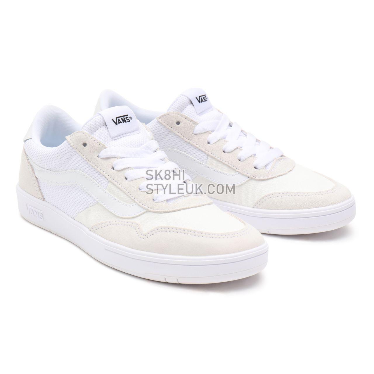 Vans Staple Cruze Too ComfyCush White Classic Mens Womens - (Staple) true white/true white VN0A5KR5OIJ Shoes